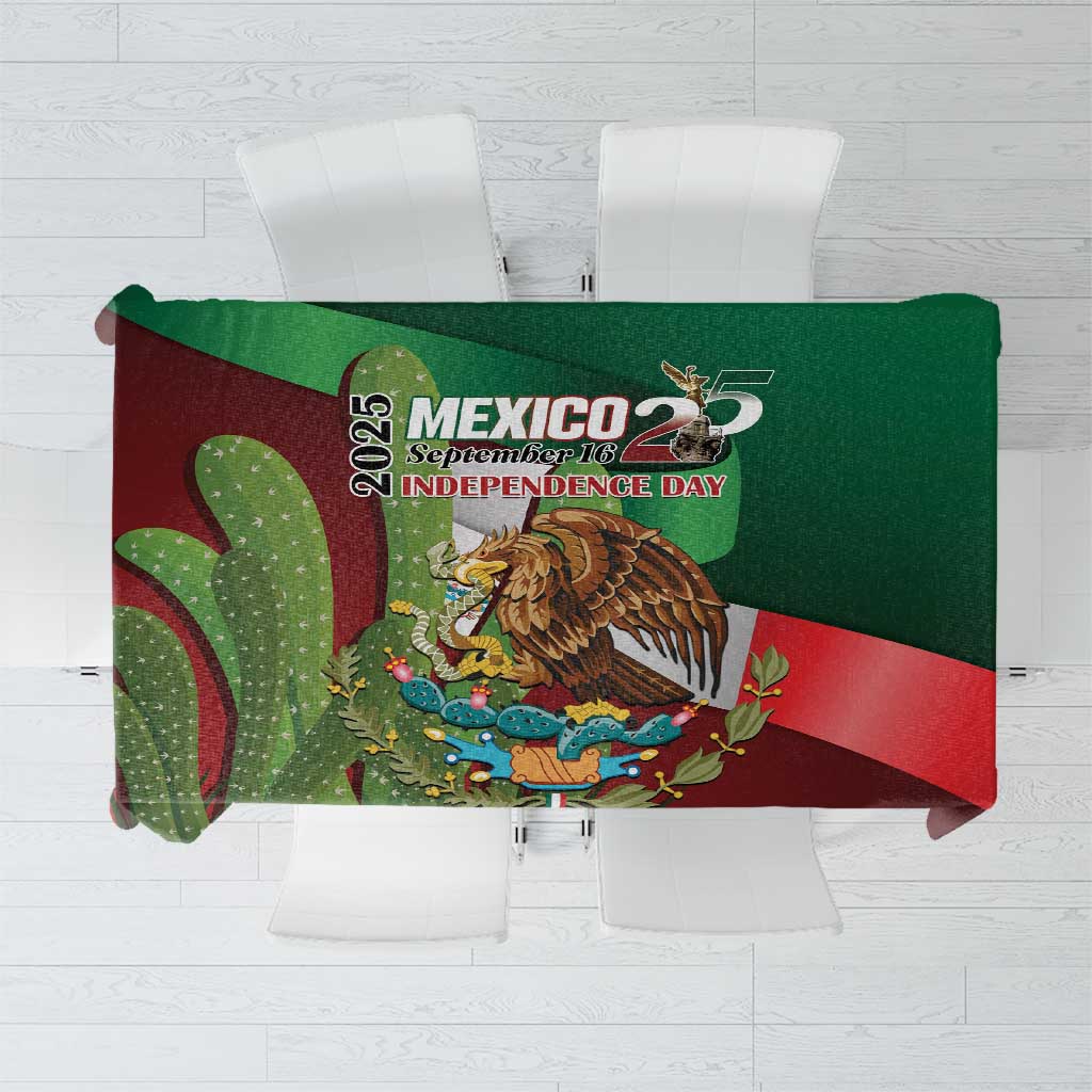 Mexico Independence Day 2025 Tablecloth 215th Anniversary Estados Unidos Mexicanos - Wonder Print Shop