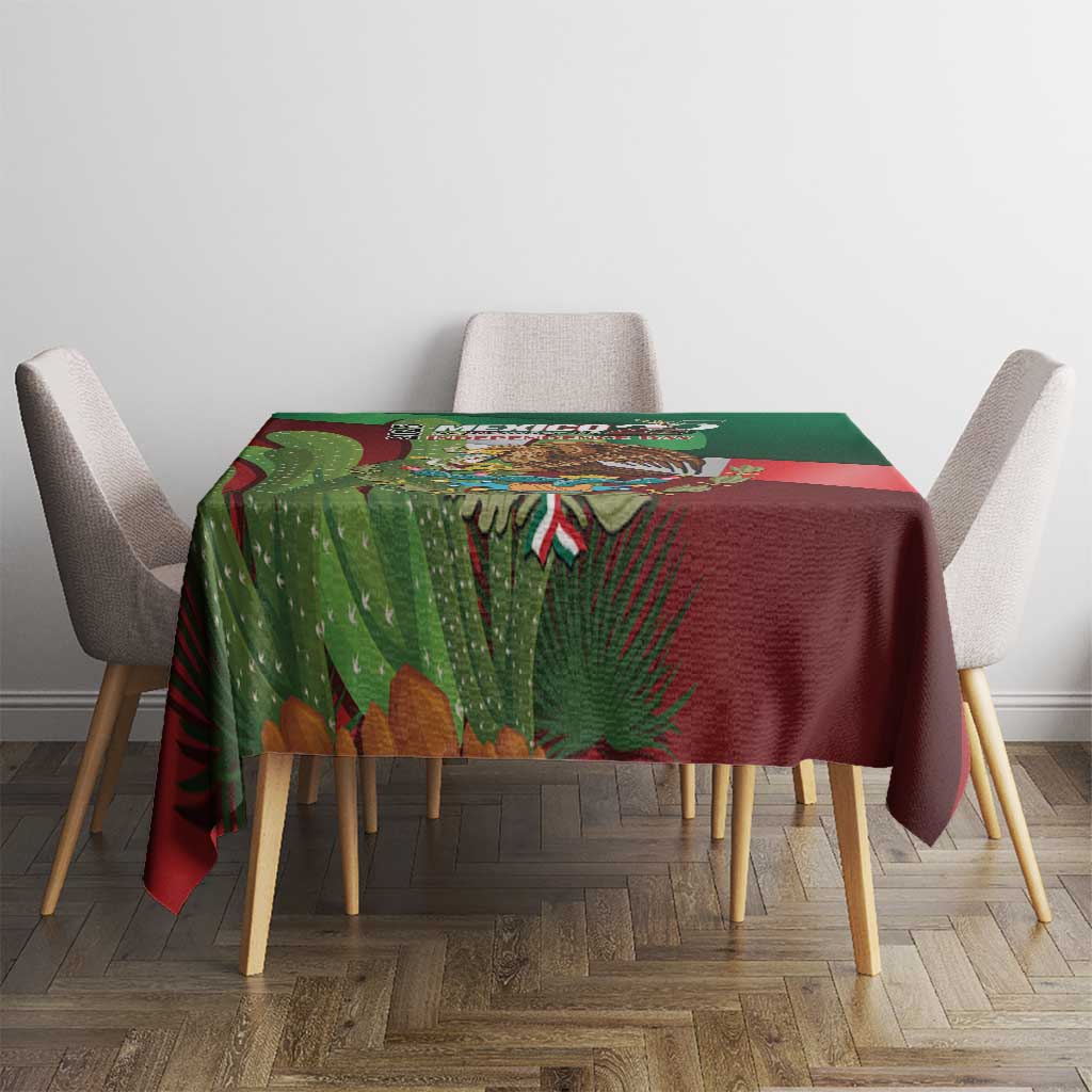 Mexico Independence Day 2025 Tablecloth 215th Anniversary Estados Unidos Mexicanos - Wonder Print Shop