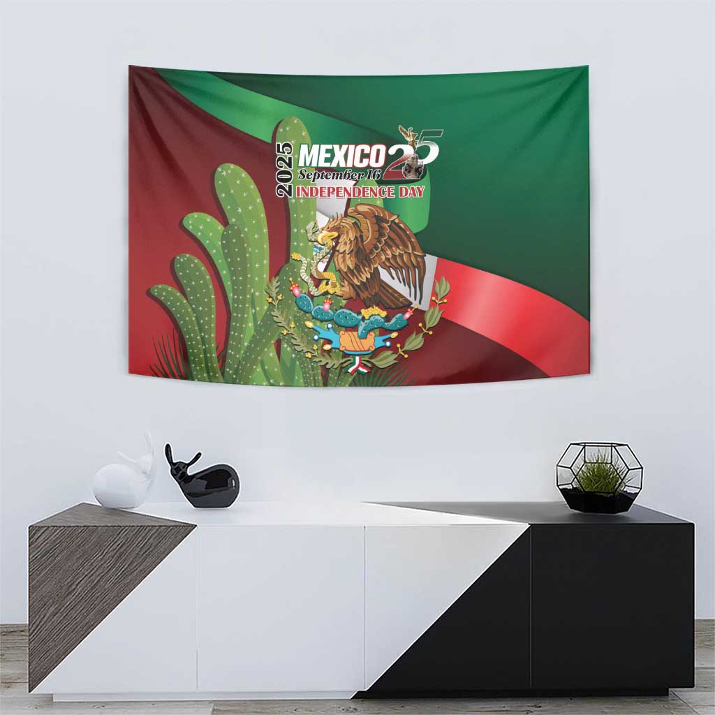 Mexico Independence Day 2025 Tapestry 215th Anniversary Estados Unidos Mexicanos - Wonder Print Shop