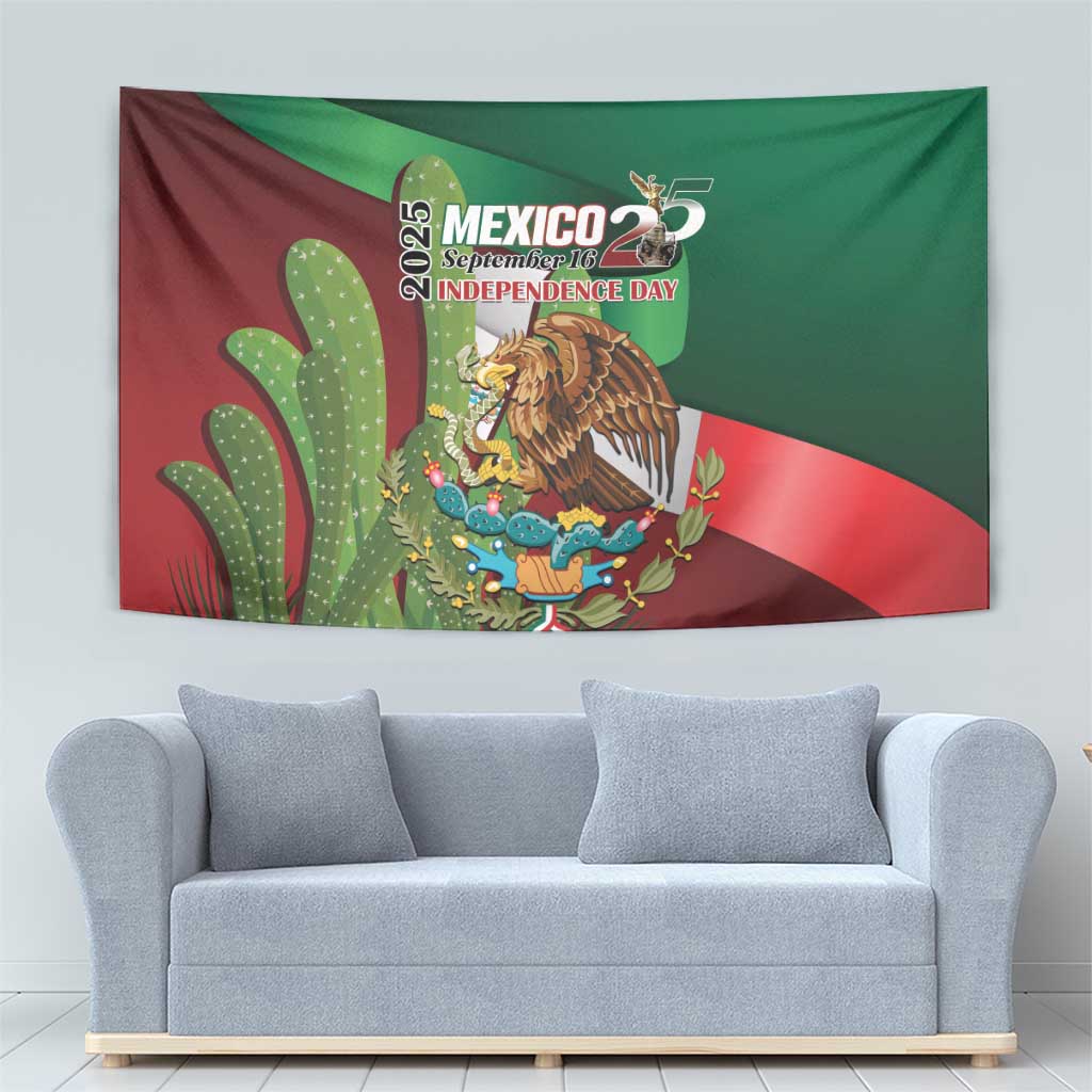 Mexico Independence Day 2025 Tapestry 215th Anniversary Estados Unidos Mexicanos - Wonder Print Shop