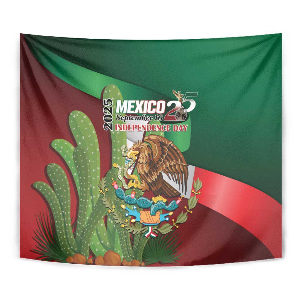 Mexico Independence Day 2025 Tapestry 215th Anniversary Estados Unidos Mexicanos - Wonder Print Shop
