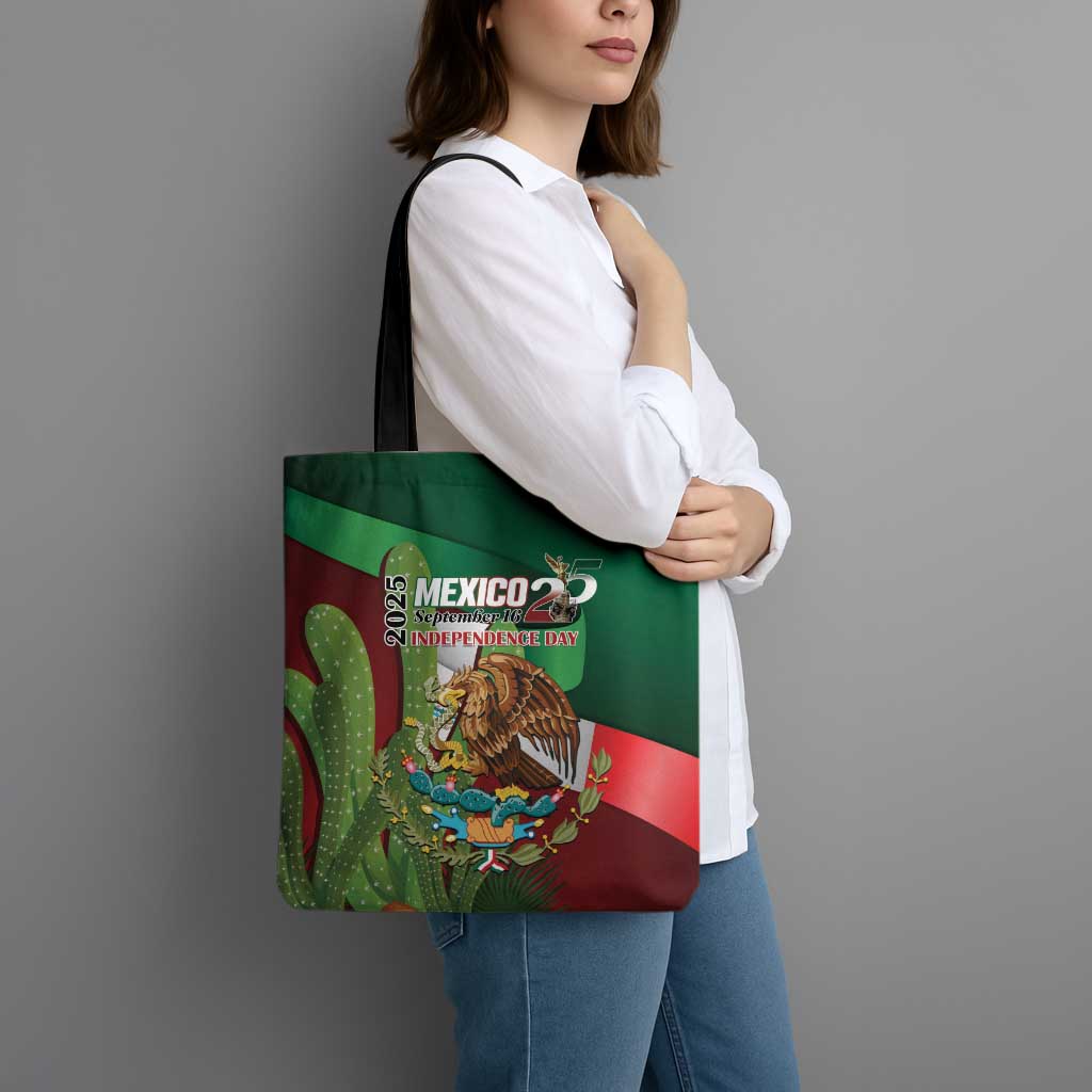 Mexico Independence Day 2025 Tote Bag 215th Anniversary Estados Unidos Mexicanos - Wonder Print Shop