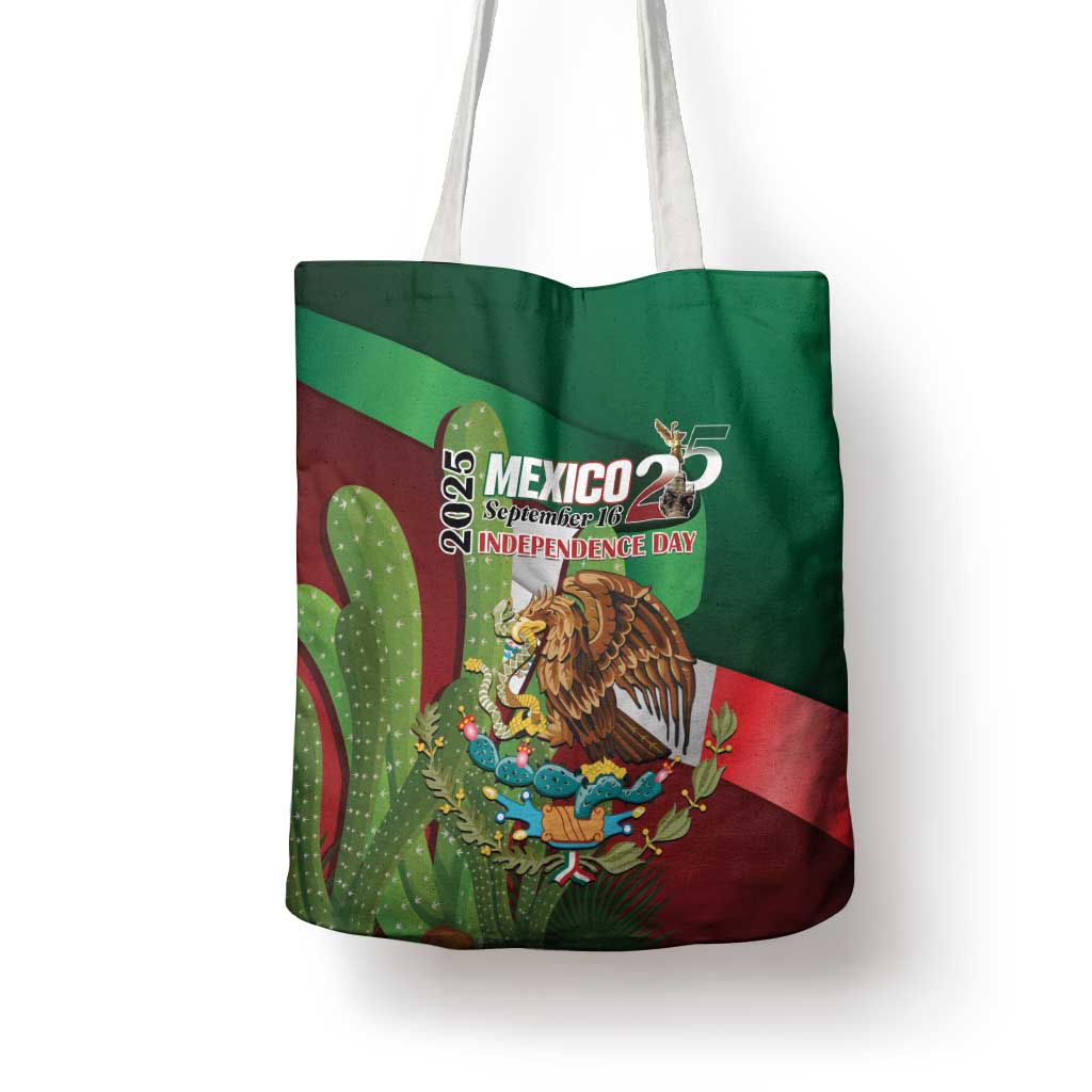 Mexico Independence Day 2025 Tote Bag 215th Anniversary Estados Unidos Mexicanos - Wonder Print Shop