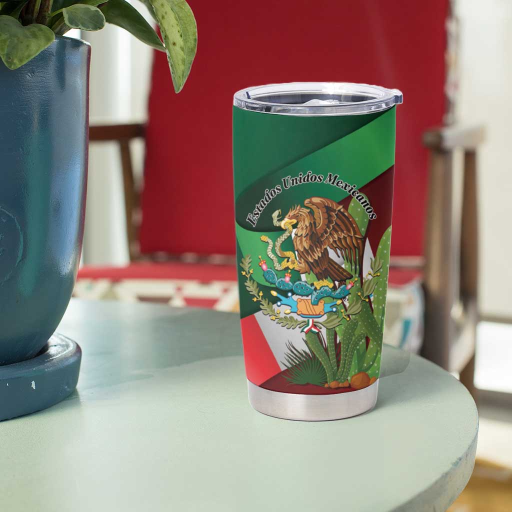 Mexico Independence Day 2025 Tumbler Cup 215th Anniversary Estados Unidos Mexicanos - Wonder Print Shop