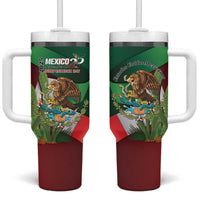 Mexico Independence Day 2025 Tumbler With Handle 215th Anniversary Estados Unidos Mexicanos - Wonder Print Shop