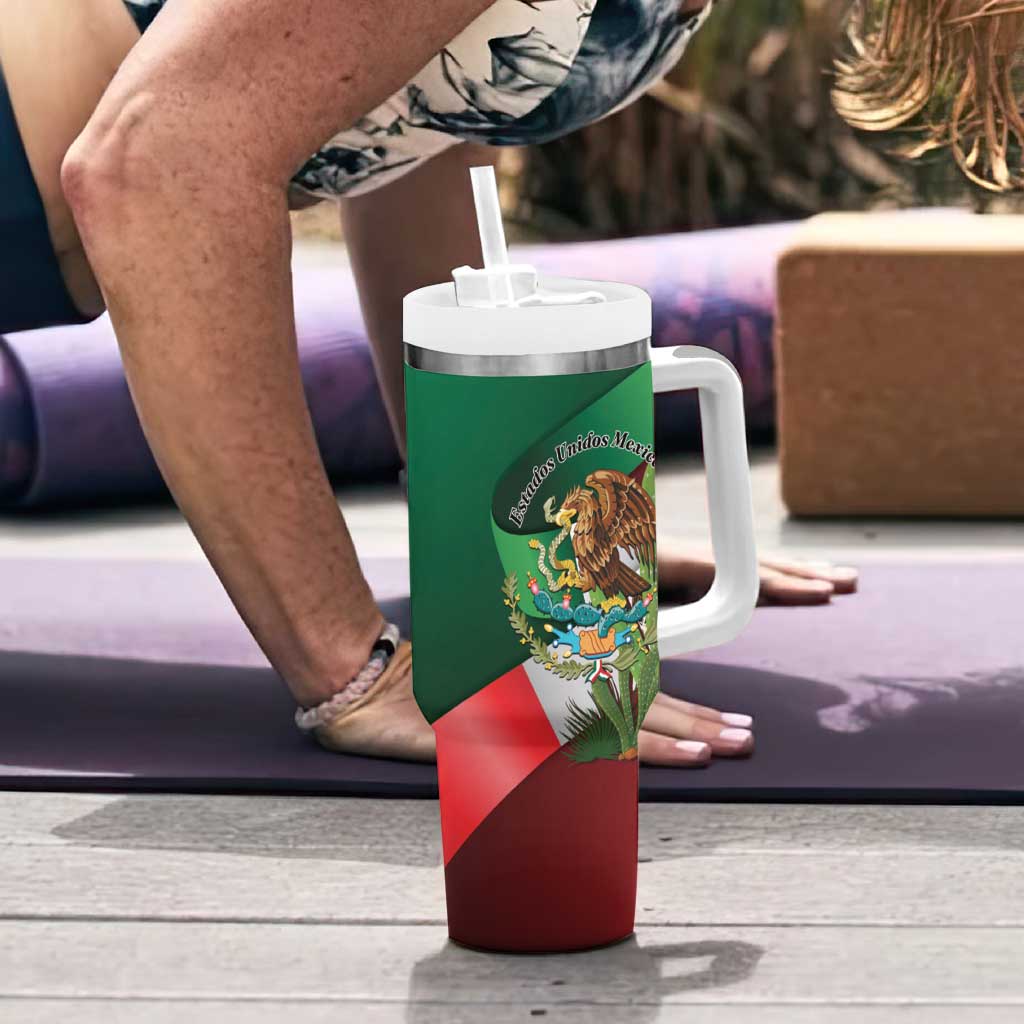Mexico Independence Day 2025 Tumbler With Handle 215th Anniversary Estados Unidos Mexicanos - Wonder Print Shop