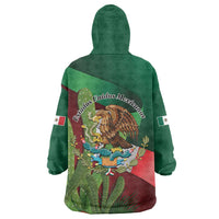 Mexico Independence Day 2025 Wearable Blanket Hoodie 215th Anniversary Estados Unidos Mexicanos - Wonder Print Shop