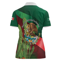 Mexico Independence Day 2025 Women Polo Shirt 215th Anniversary Estados Unidos Mexicanos - Wonder Print Shop