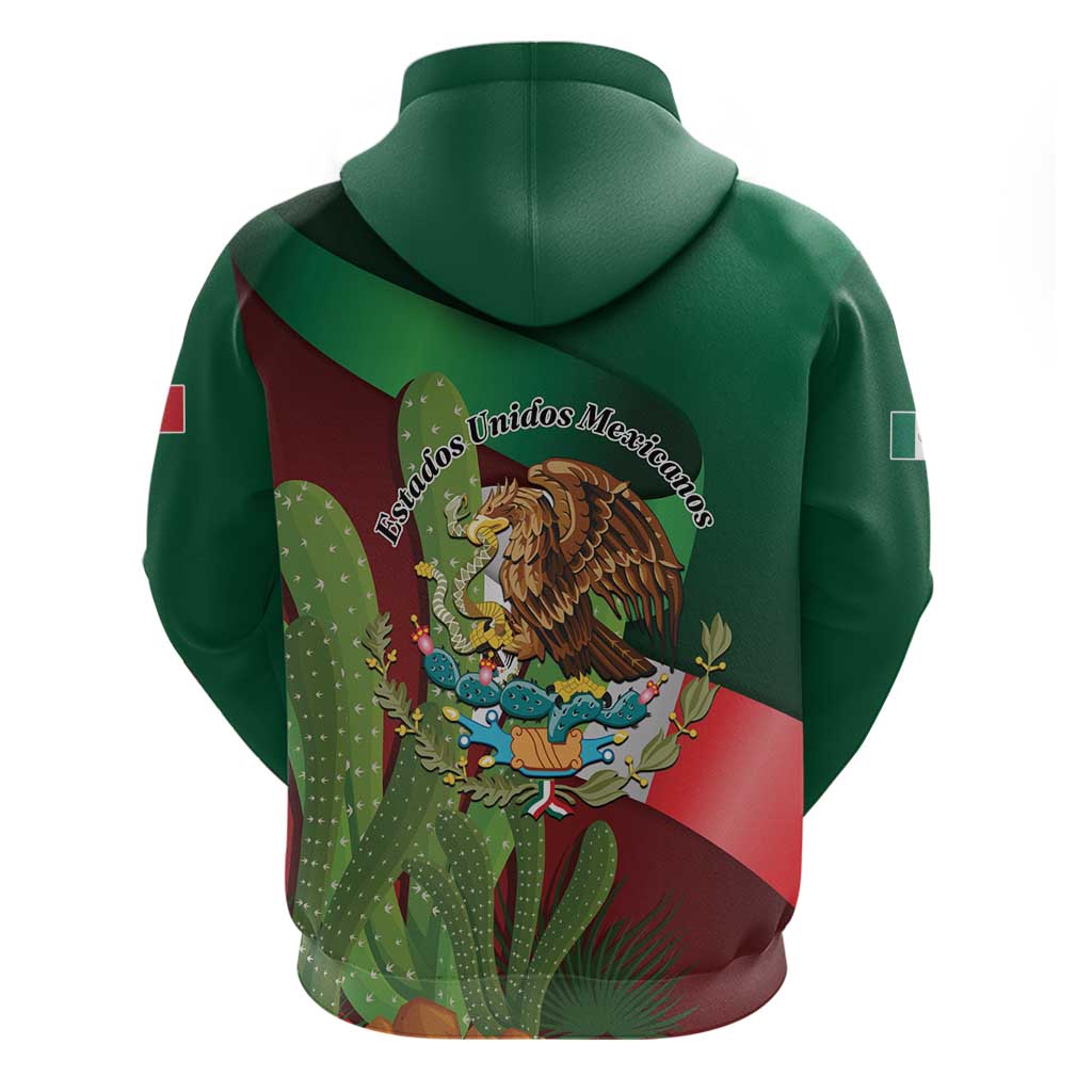 Mexico Independence Day 2025 Zip Hoodie 215th Anniversary Estados Unidos Mexicanos - Wonder Print Shop