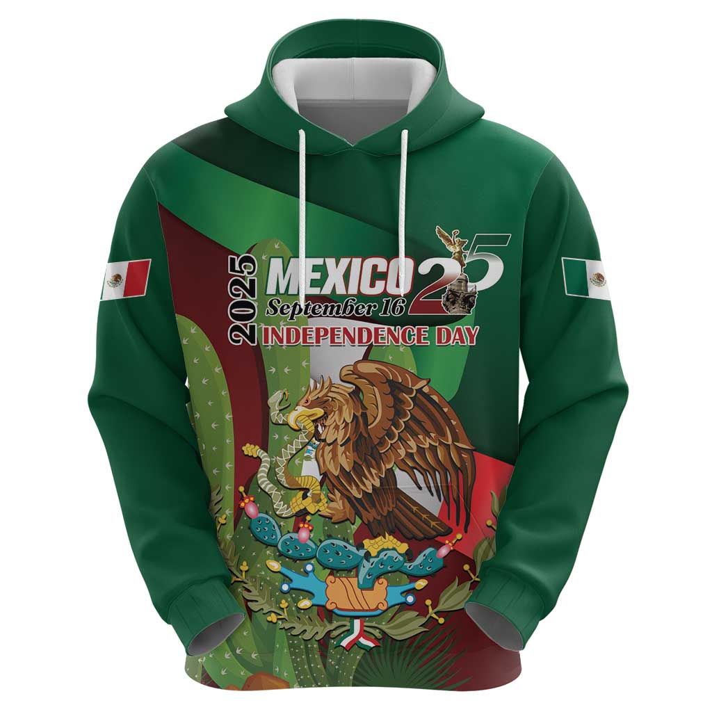 Mexico Independence Day 2025 Zip Hoodie 215th Anniversary Estados Unidos Mexicanos - Wonder Print Shop