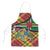 Dominica Creole Day Apron Madras Pattern Zipper Stylized - Wonder Print Shop