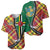 Dominica Creole Day Baseball Jersey Madras Pattern Zipper Stylized - Wonder Print Shop