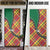 Dominica Creole Day Door Cover Madras Pattern Zipper Stylized - Wonder Print Shop