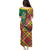 Dominica Creole Day Family Matching Puletasi and Hawaiian Shirt Madras Pattern Zipper Stylized - Wonder Print Shop