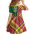 Dominica Creole Day Family Matching Tank Maxi Dress and Hawaiian Shirt Madras Pattern Zipper Stylized - Wonder Print Shop