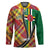 Dominica Creole Day Hockey Jersey Madras Pattern Zipper Stylized - Wonder Print Shop