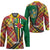 Dominica Creole Day Hockey Jersey Madras Pattern Zipper Stylized - Wonder Print Shop