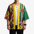 Dominica Creole Day Kimono Madras Pattern Zipper Stylized - Wonder Print Shop