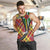 Dominica Creole Day Men Tank Top Madras Pattern Zipper Stylized - Wonder Print Shop