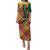 Dominica Creole Day Puletasi Madras Pattern Zipper Stylized - Wonder Print Shop
