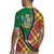 Dominica Creole Day Rugby Jersey Madras Pattern Zipper Stylized - Wonder Print Shop