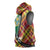 Dominica Creole Day Sleeveless Hoodie Madras Pattern Zipper Stylized - Wonder Print Shop