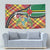 Dominica Creole Day Tapestry Madras Pattern Zipper Stylized - Wonder Print Shop