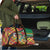 Dominica Creole Day Travel Bag Madras Pattern Zipper Stylized - Wonder Print Shop