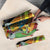 Dominica Creole Day Umbrella Madras Pattern Zipper Stylized - Wonder Print Shop