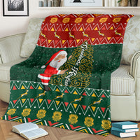custom-south-africa-christmas-blanket-geseende-kersfees-santa-claus-african-pattern