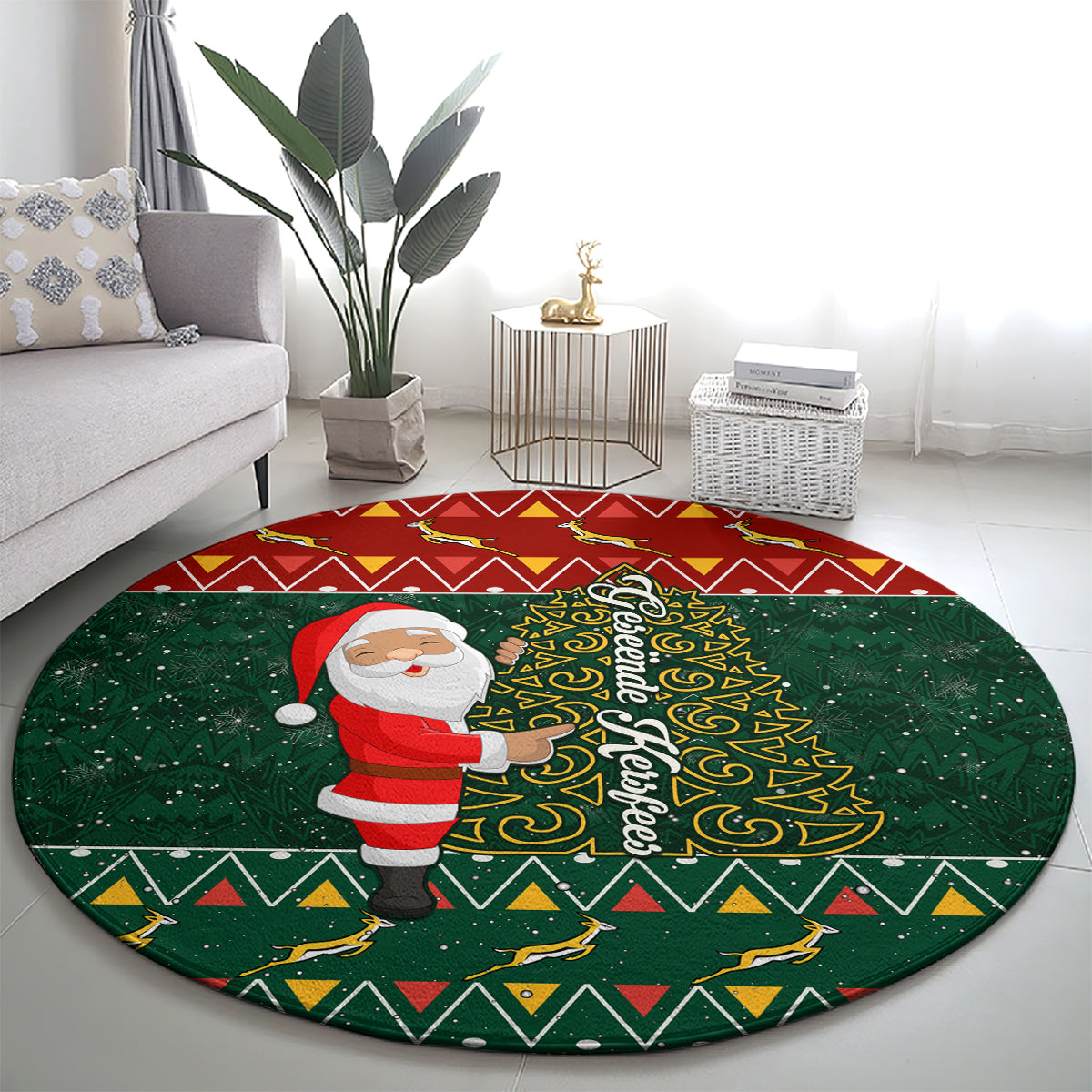 custom-south-africa-christmas-round-carpet-geseende-kersfees-santa-claus-african-pattern