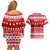 Custom Switzerland Christmas Couples Matching Off Shoulder Short Dress and Hawaiian Shirt Merry Christmas Funny Santa Claus - Wonder Print Shop