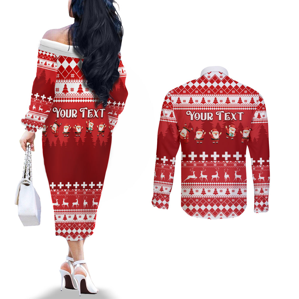 custom-switzerland-christmas-couples-matching-off-the-shoulder-long-sleeve-dress-and-long-sleeve-button-shirt-merry-christmas-funny-santa-claus