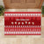 Custom Switzerland Christmas Rubber Doormat Merry Christmas Funny Santa Claus - Wonder Print Shop
