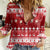 Custom Switzerland Christmas Women Casual Shirt Merry Christmas Funny Santa Claus - Wonder Print Shop