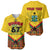 Ghana Independence Day Baseball Jersey Freedom and Justice African Pattern - Wonder Print Shop