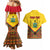Ghana Independence Day Couples Matching Mermaid Dress and Hawaiian Shirt Freedom and Justice African Pattern