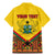 Ghana Independence Day Family Matching Mermaid Dress and Hawaiian Shirt Freedom and Justice African Pattern