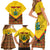 Ghana Independence Day Family Matching Short Sleeve Bodycon Dress and Hawaiian Shirt Freedom and Justice African Pattern