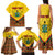 Ghana Independence Day Family Matching Tank Maxi Dress and Hawaiian Shirt Freedom and Justice African Pattern