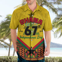 Ghana Independence Day Hawaiian Shirt Freedom and Justice African Pattern - Wonder Print Shop