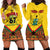 Ghana Independence Day Hoodie Dress Freedom and Justice African Pattern