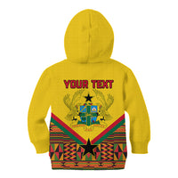 Ghana Independence Day Kid Hoodie Freedom and Justice African Pattern - Wonder Print Shop
