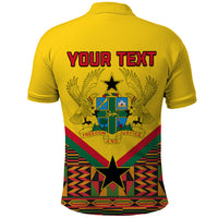 Ghana Independence Day Polo Shirt Freedom and Justice African Pattern - Wonder Print Shop