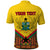 Ghana Independence Day Polo Shirt Freedom and Justice African Pattern