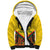 Ghana Independence Day Sherpa Hoodie Freedom and Justice African Pattern - Wonder Print Shop