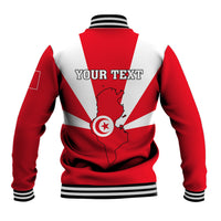 Tunisia Independence Day Baseball Jacket Coat Of Arms Flag Style - Wonder Print Shop