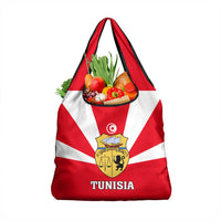Tunisia Independence Day Grocery Bag Coat Of Arms Flag Style