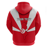 Tunisia Independence Day Hoodie Coat Of Arms Flag Style - Wonder Print Shop