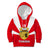 Tunisia Independence Day Kid Hoodie Coat Of Arms Flag Style - Wonder Print Shop